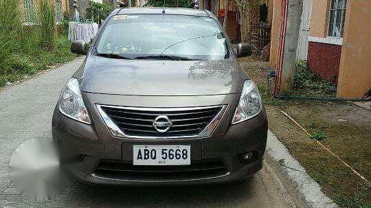 Nissan Almera 2015 AT Gray Sedan For Sale 