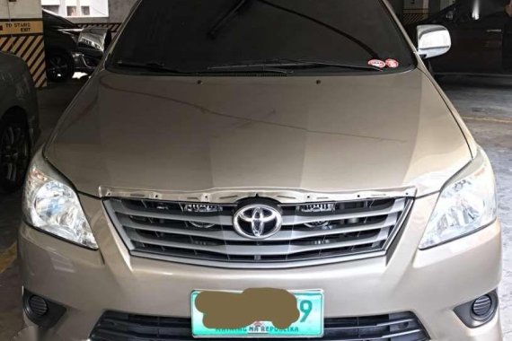 2013 Toyota Innova Diesel Manual Trans for sale