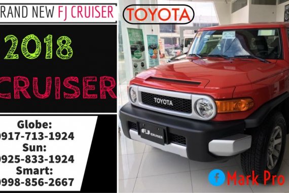 Brand new 2018 Toyota FJ Cruiser Limited Brand New Only Call: 09258331924 Now!