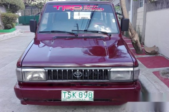 Well-maintained Toyota Tamaraw Fx GL 1995 for sale