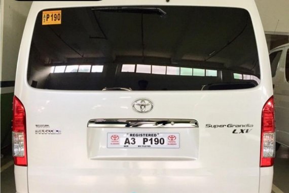 Almost brand new Toyota Hiace Diesel 2018 for sale