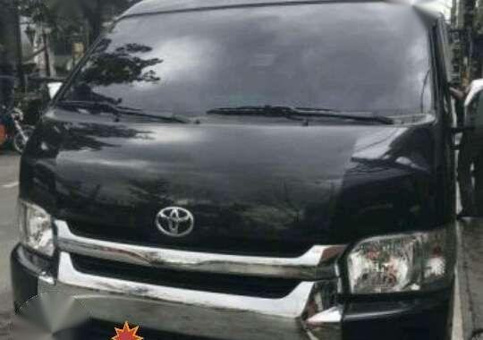 Toyota gl Grandia automatic black 2014 for sale