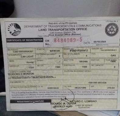 Honda City 1998 for sale