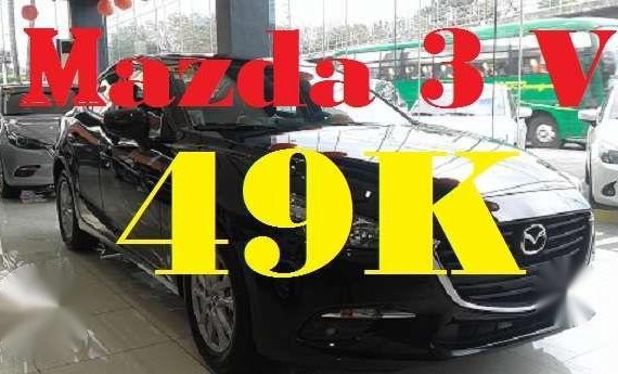 Mazda 3 1.5L V sedan at 49K all in Dp free 3 Yrs PMS 2018