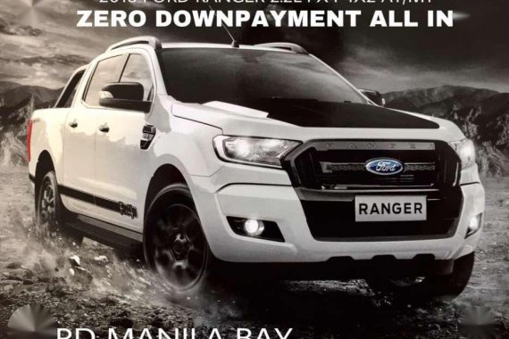2018 Ford Ranger ZERO Downpayment XLT FX4 WILDTRAK