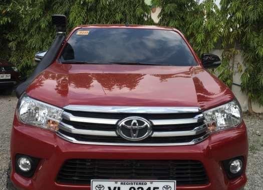Toyota Hilux 2017 Manual transmission 4x4 for sale