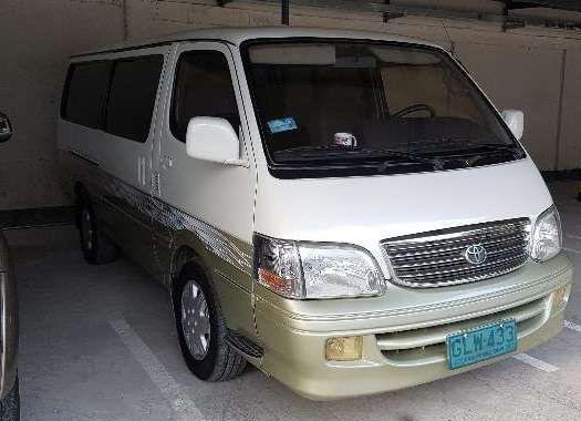 2001 Toyota Hi Ace Super Grandia 3.0L for sale