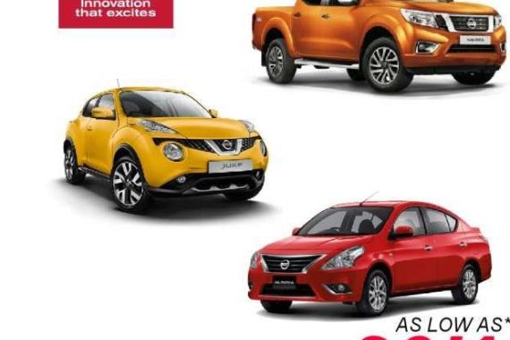 Nissan 2018 models lowdown promo Almera. Sylphy. Navara. Juke