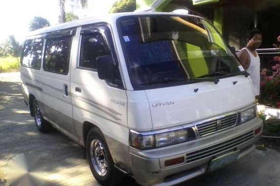 Nissan Urvan Escaped 2002 Manual White For Sale 