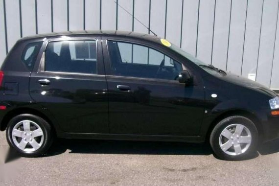 2006 CHEVROLET AVEO Hatchback - manual transmission - for sale