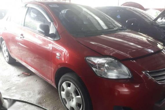 2011 Toyota Vios 1.3 J Red Manual Transmission for sale