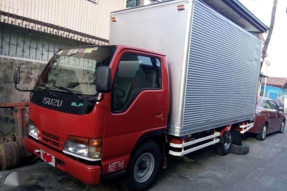 For sale Isuzu Elf aluminum close van 2006