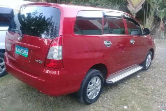 2014 Toyota Innova E MANUAL diesel for sale