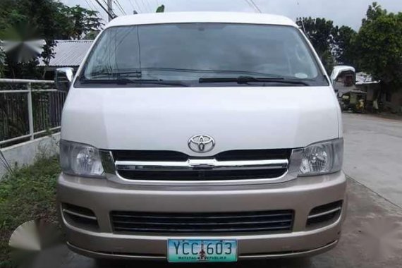 TOYOTA HIACE GL GRANDIA 2.5 D4D MT 2006 for sale