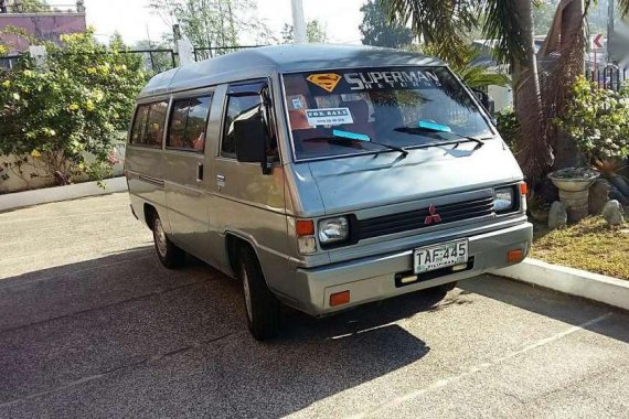 Mitsubishi L300 Versa Van Silver Van For Sale 