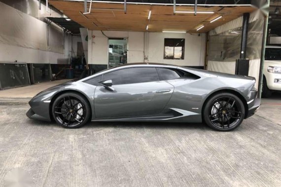 2015 Lamborghini Huracan AT Gray Coupe For Sale 