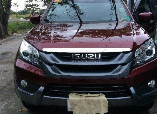 For Sale 2016 model Isuzu Mu-x 
