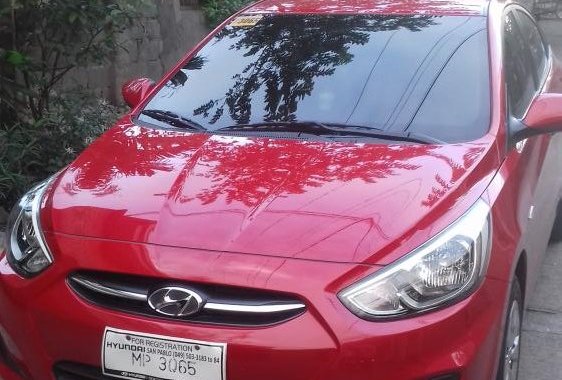 Hyundai Accent 2016 488 negotiable gas manual for sale