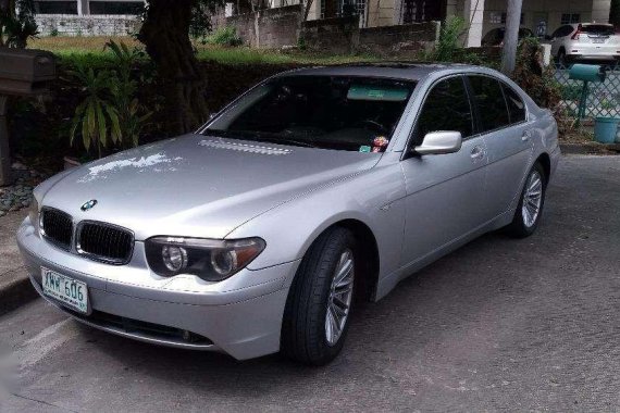 2004 BMW 745i Sedan AT Silver Sedan For Sale 