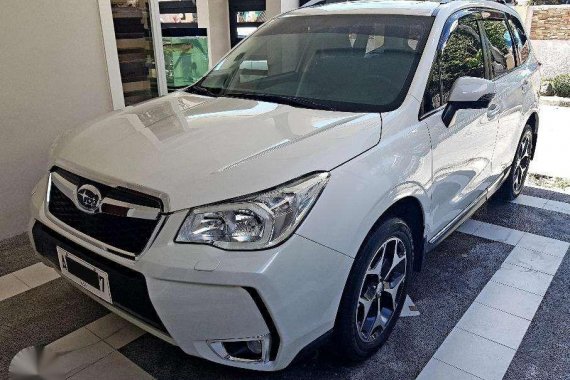 2015 Subaru Forester XT White SUV For Sale 