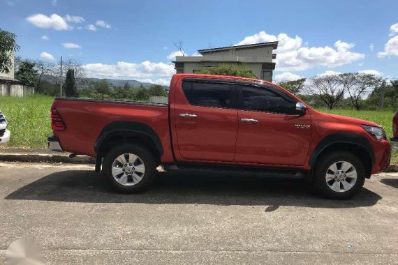 2016 Toyota Hilux 2800G 4x4 Matic Orange for sale