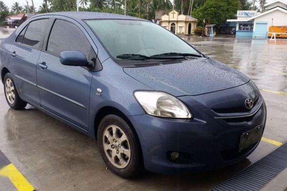 Toyota Vios E 2009 Manual Blue Sedan For Sale 