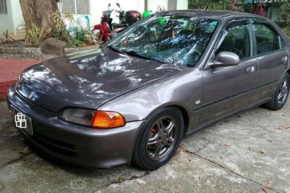 Honda Civic ESi Manual Gray Sedan For Sale 