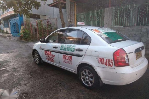Taxi with franchise 2009 Hyundai Accent diesel
