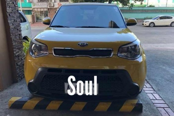 2015 Kia Soul AT Diesel Yellow SUV For Sale 