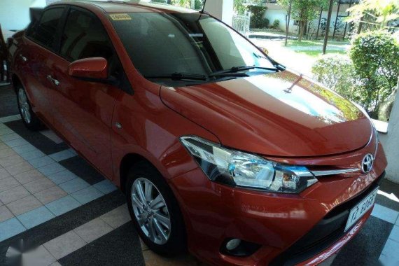 2016 Toyota Vios E A.T Orange Sedan For Sale 