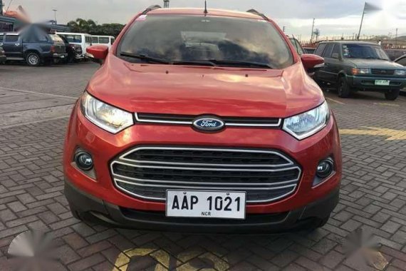 Ford Ecosport Trend 2014 AT Red SUV For Sale 