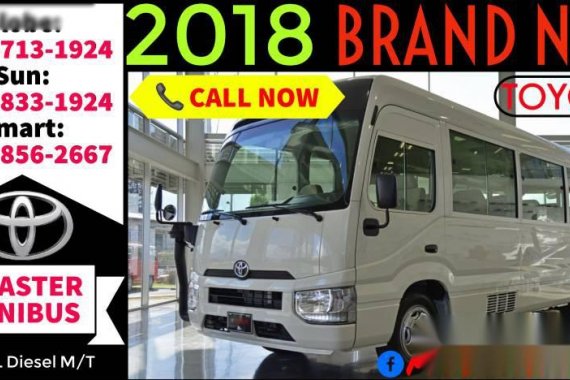 2018 Brand New Toyota Coaster Minibus 4.0L MT