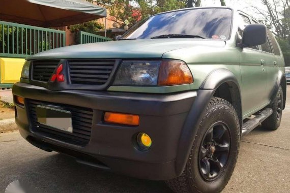 Mitsubishi Montero 4x4 1997 Green For Sale 