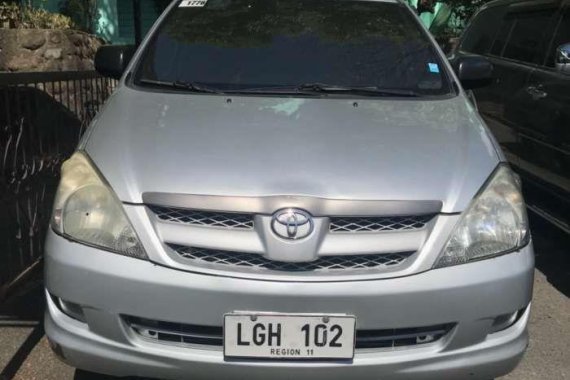Toyota Innova E 2008 Manual Silver For Sale 