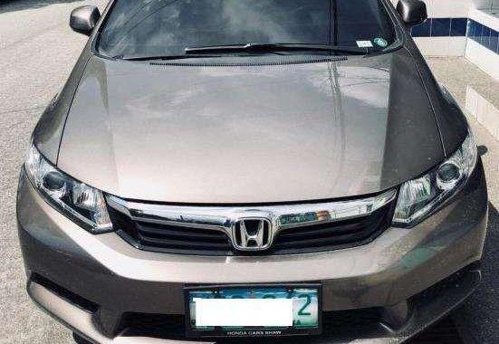 Honda Civic 2013 Automatic Brown For Sale 