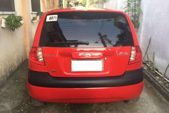 2009 Hyundai Getz Diesel Red HB All power For Sale 