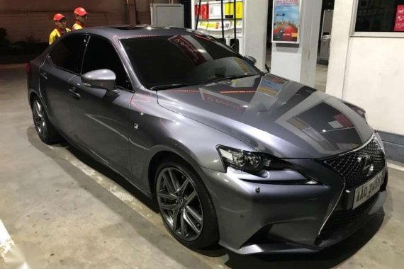 2014 Lexus Is350Fsports Gray Sedan For Sale 