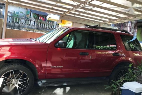 Ford Explorer XLT 4x2 4.0 liter V6 Red For Sale 