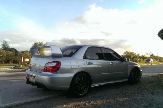 Subaru WRX STI 2004 Silver Sedan Very Fresh For Sale 