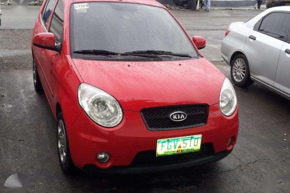 Kia Picanto 2010 Well Maintained Red For Sale 