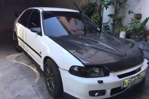 Honda Civic Esi 1994 AT White Sedan For Sale 