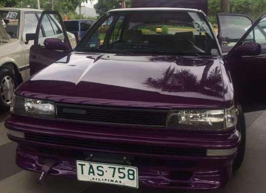 1991 Toyota Corolla XL Manual Purple For Sale 