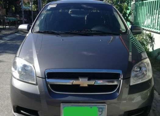 Chevrolet Aveo 2012 Gray Very Fresh For Sale 