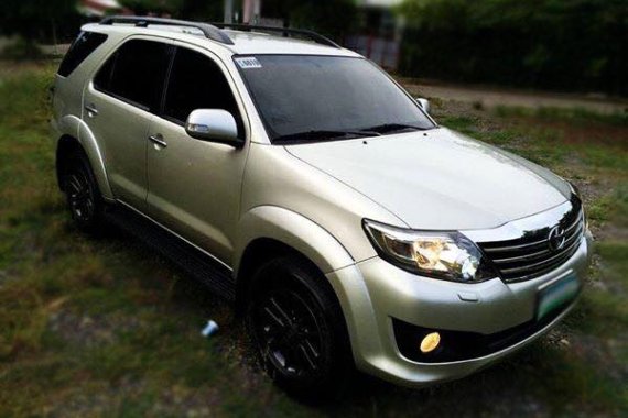 Toyota Fortuner G Manual Diesel gen 3 2012 for sale