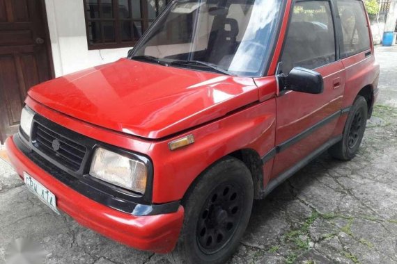 2003 Suzuki Escudo 4x4 Manual Red For Sale 