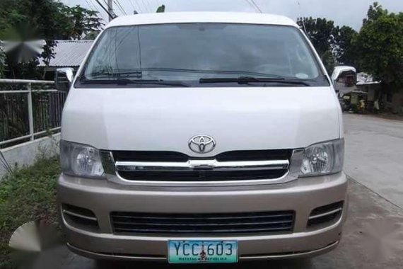 Toyota Hiace GL Grandia 2006 White For Sale