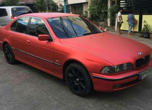 Bmw 523i 1996 Red Well Maintained For Sale 