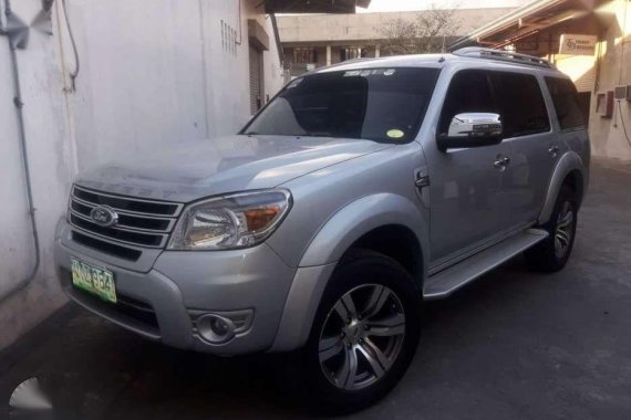 Ford Everest 2012 Matic 4x2 Silver For Sale 