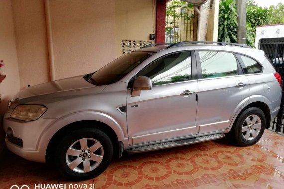 Chevrolet Captiva 2009 (acquired) TOP OF THE LINE Silver