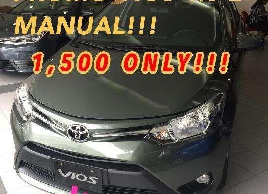 Toyota Vios Summer Promo 1500k Downpayment 2018 for sale
